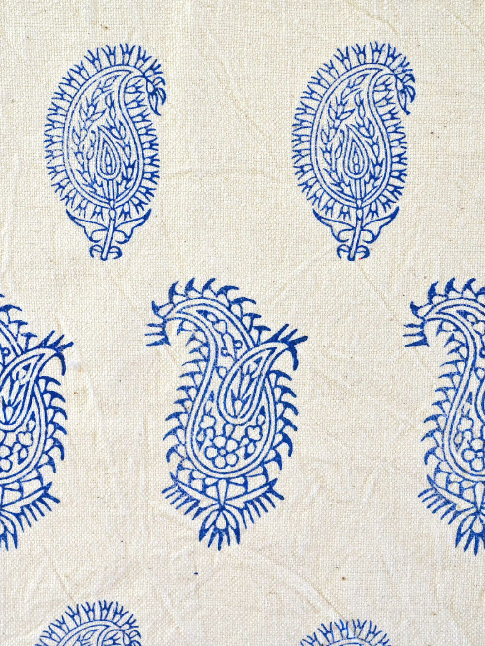 Blue Block-Printed Tablecloth قلمکار