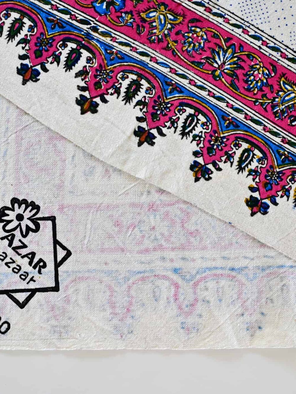 Pink Runner Tablecloth (قلمکار)