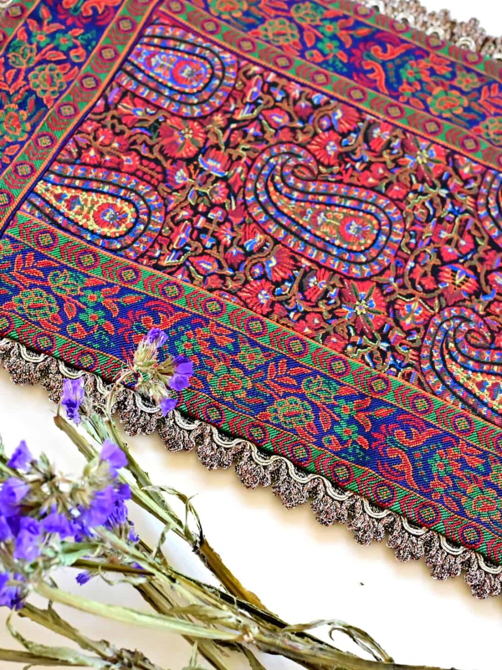 Mikhak Paisley Tablecloth (ترمه_Termeh)