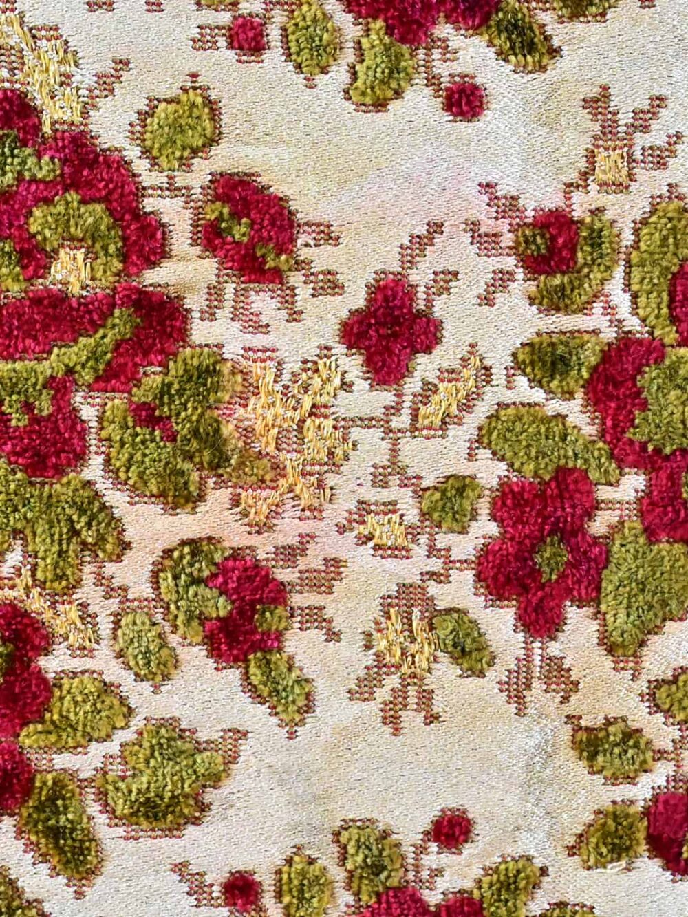 Vintage Velvet 19s Tablecloth