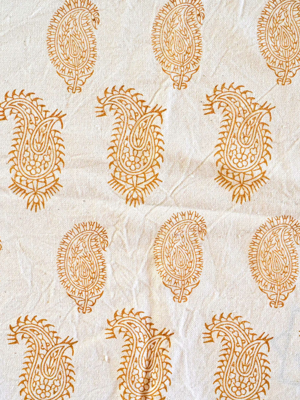 Orange Paisley Tablecloth قلمکار