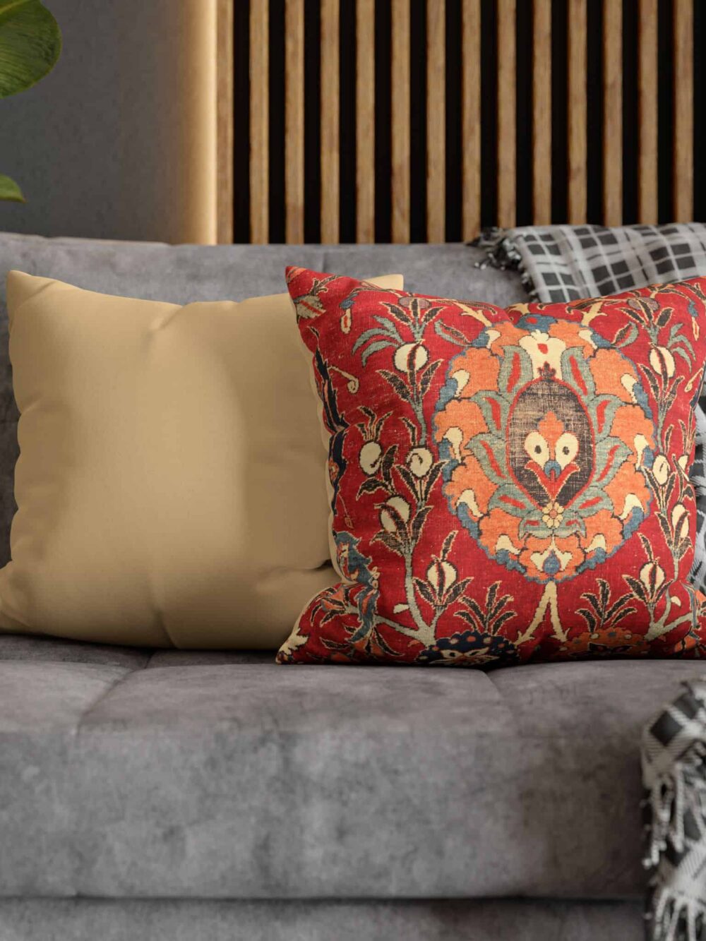 Antique Rug Design Pillowcase