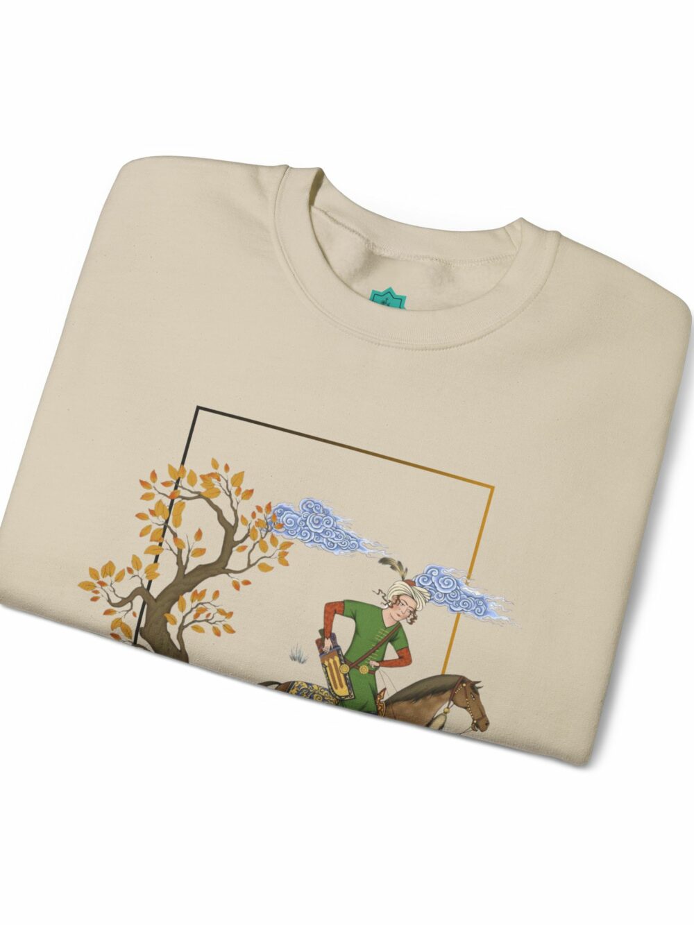 Persian Chapar Design Crewneck Sweatshirt