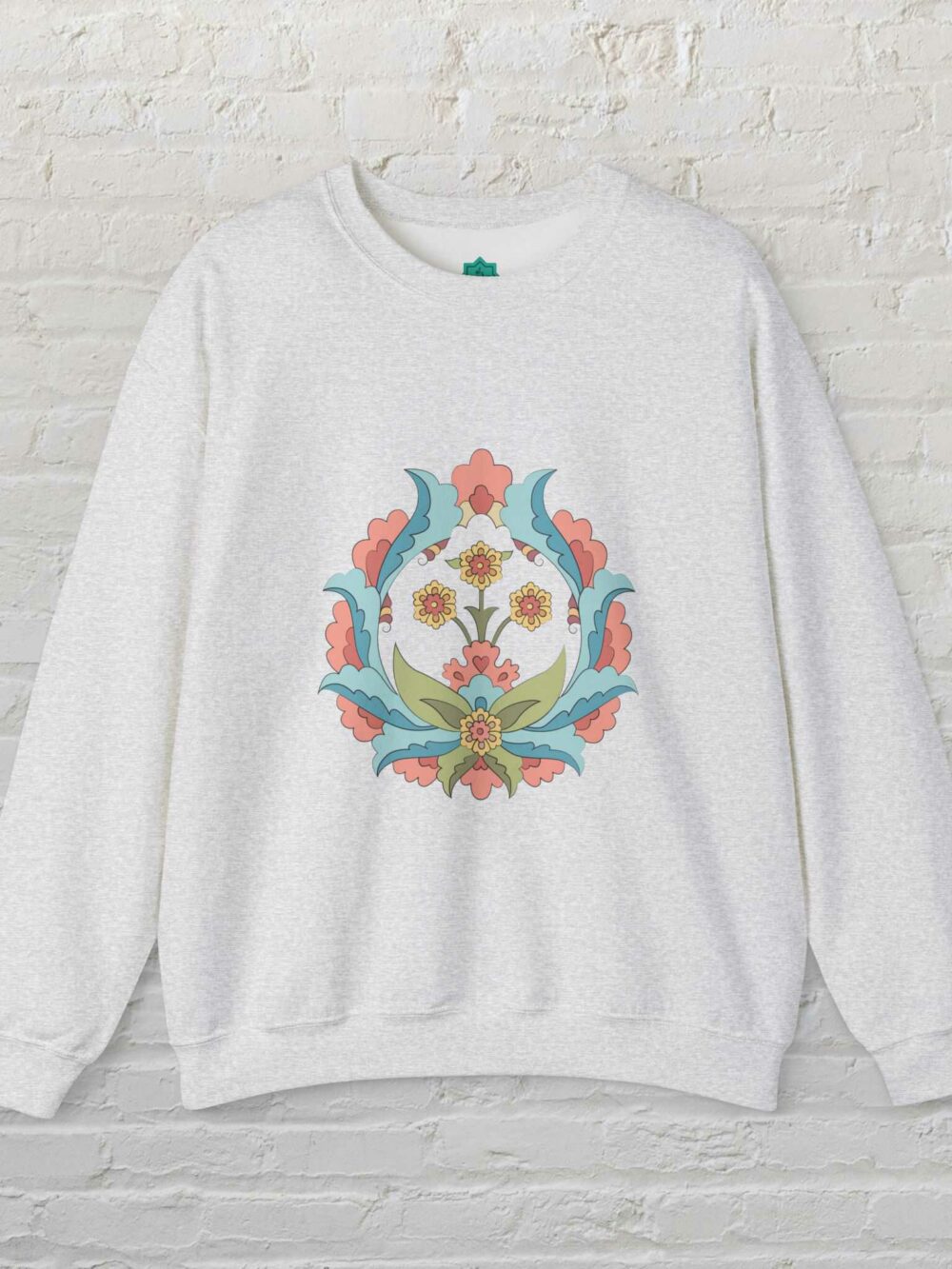 Shah Abbasi Flower Sweatshirt