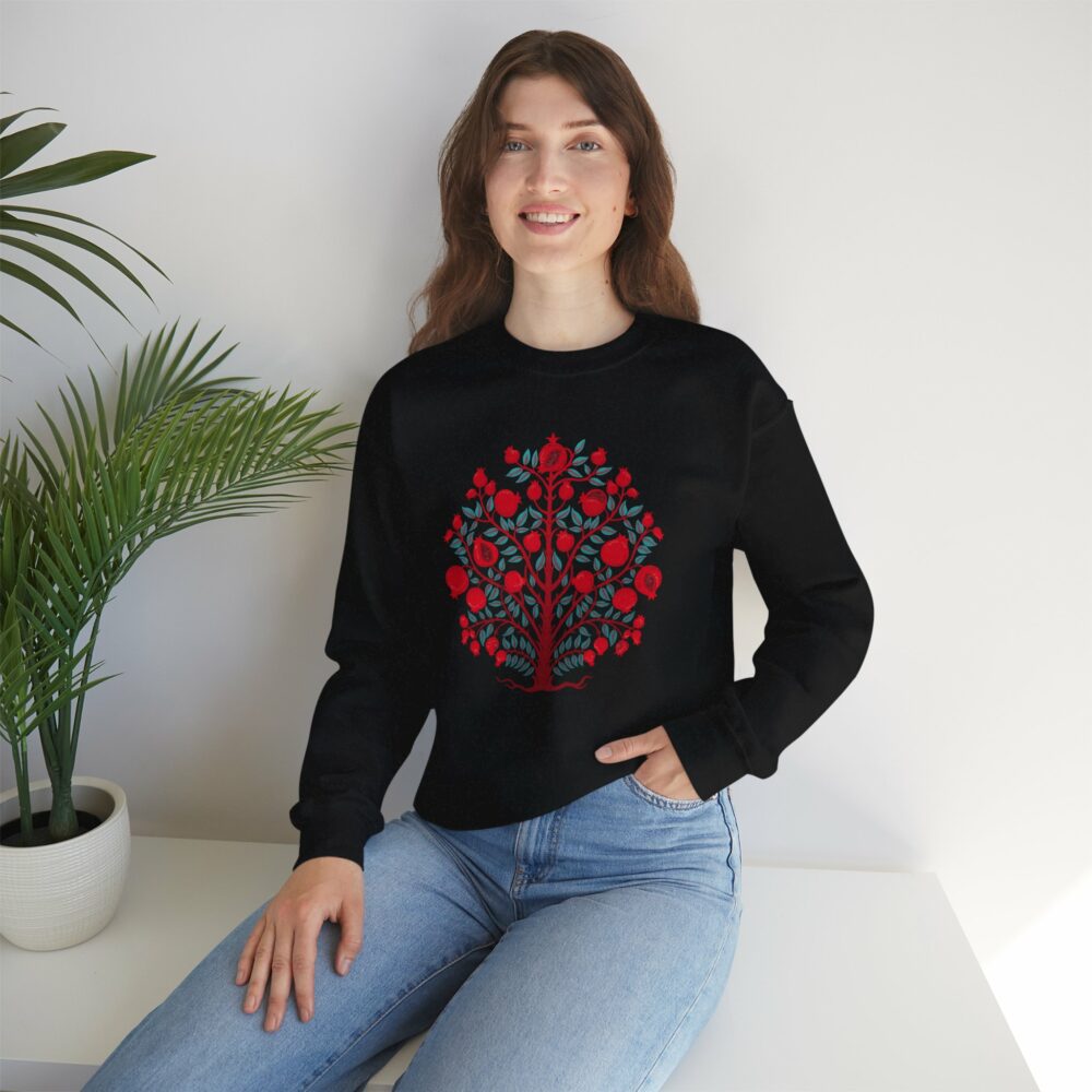 Pomegranate Tree Design Sweatshirt