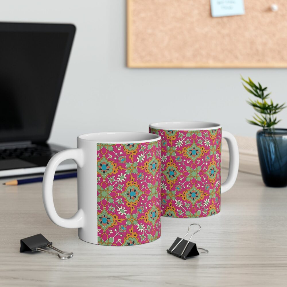 Persian Design Ceramic Mug