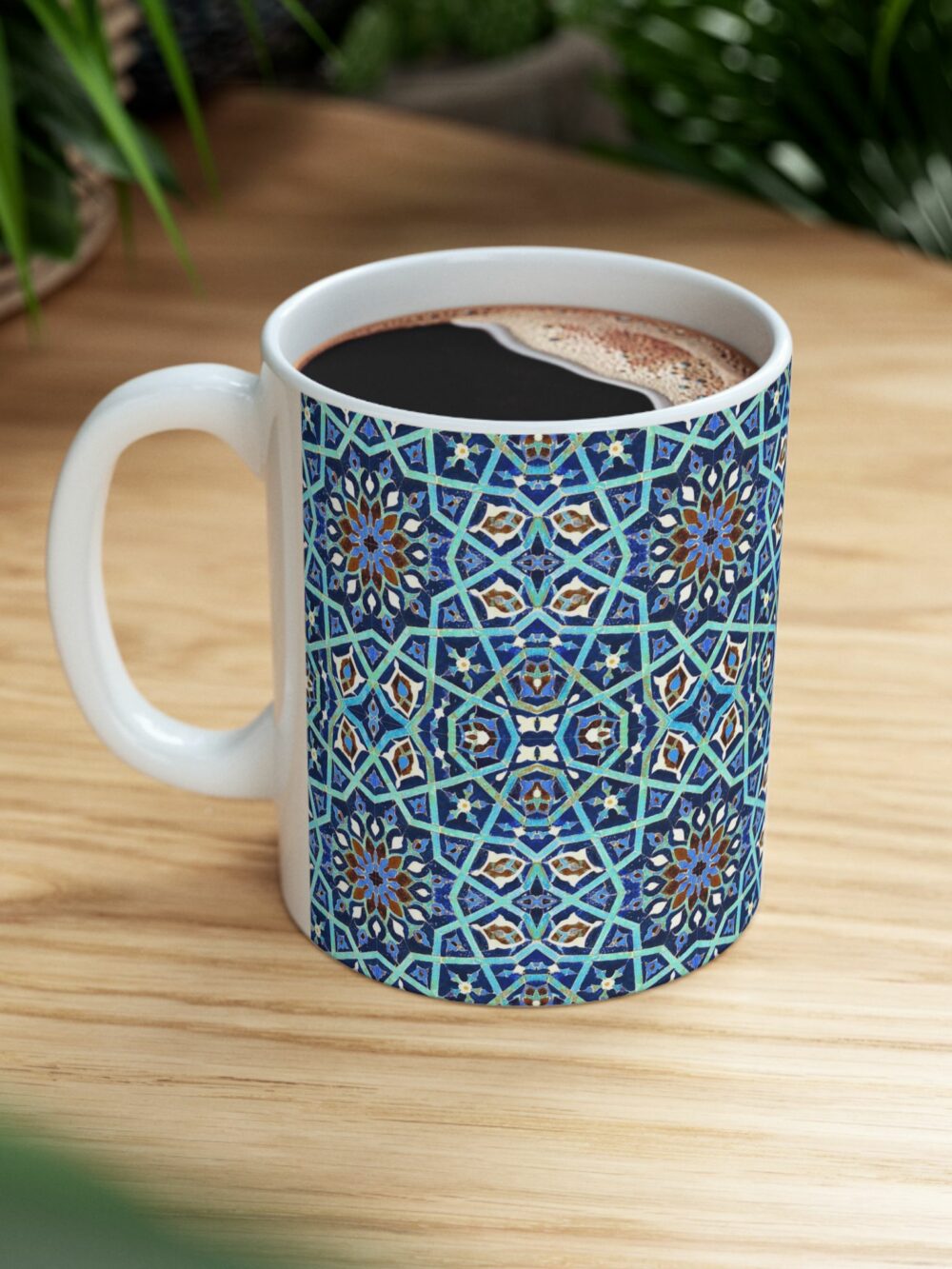 Kashi Pattern Ceramic Mug