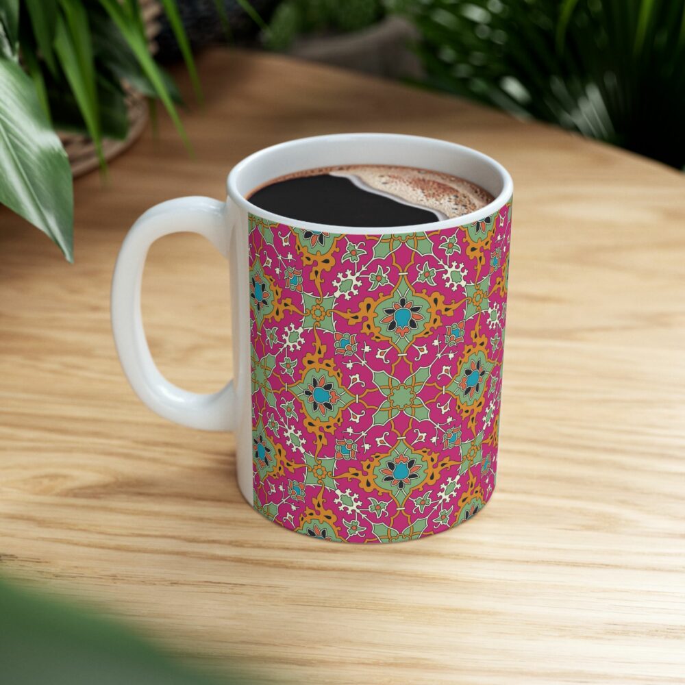 Persian Design Ceramic Mug