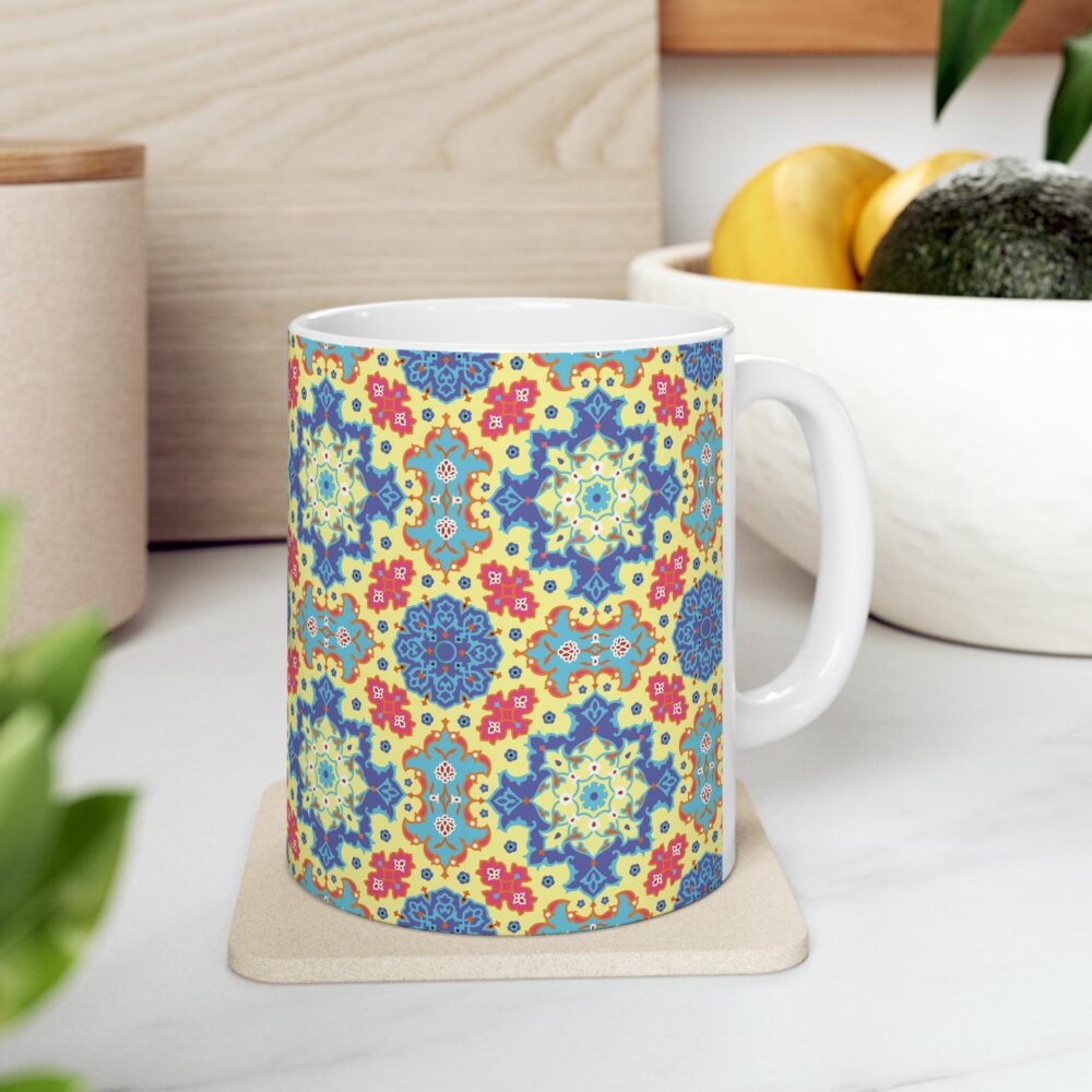 Colourful Tile Ceramic Mug