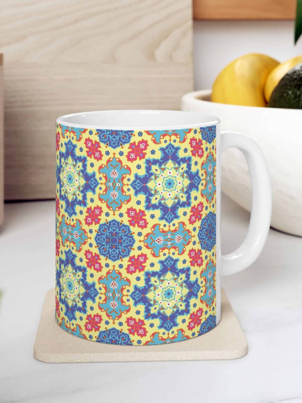 Colourful Tile Ceramic Mug