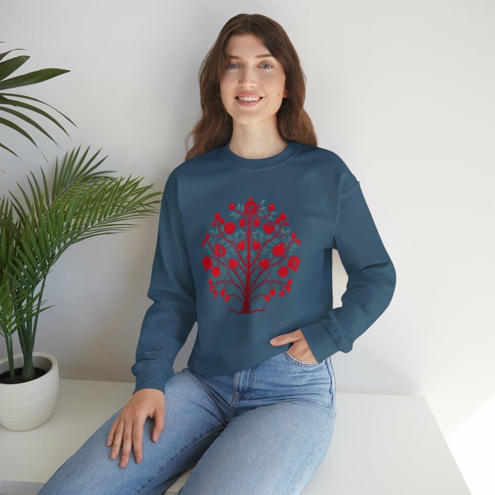 Pomegranate Tree Design Sweatshirt