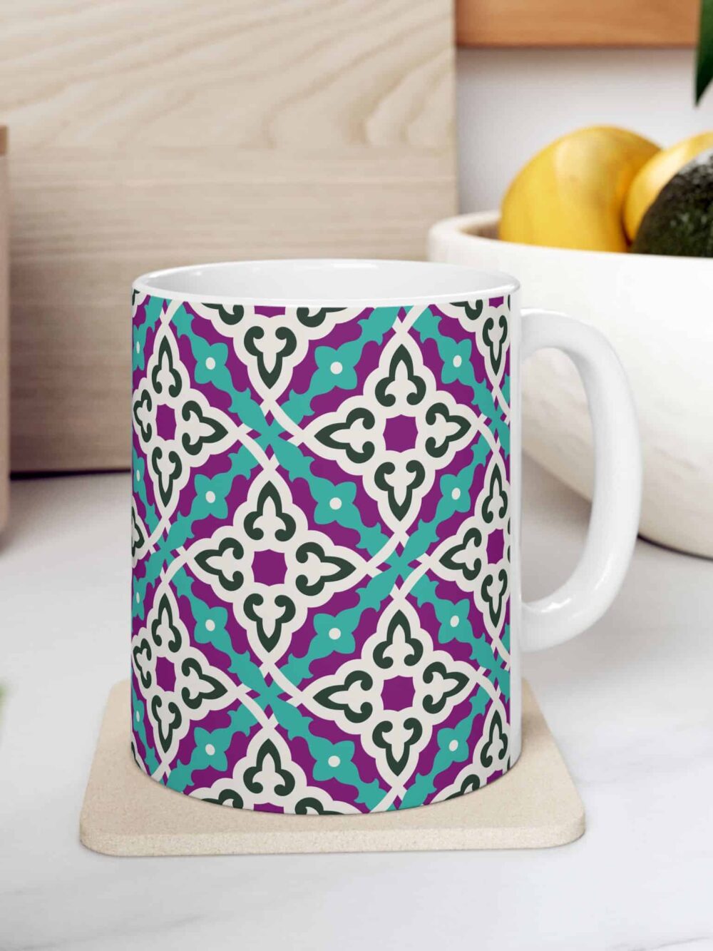 Geometric Ceramic Mug