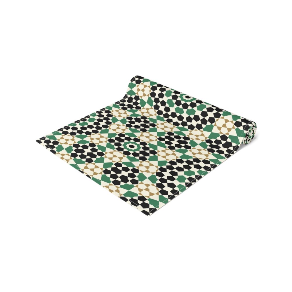 Geometric Persian Table Runner