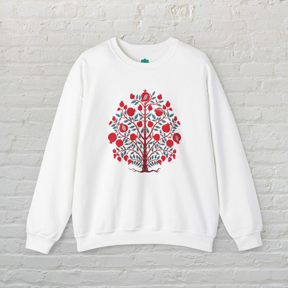 Pomegranate Tree Design Sweatshirt