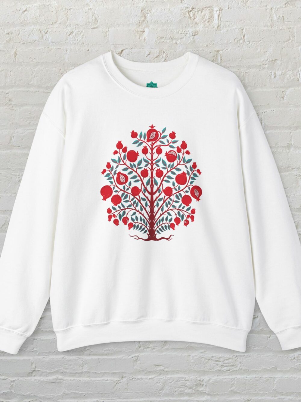 Pomegranate Tree Design Sweatshirt