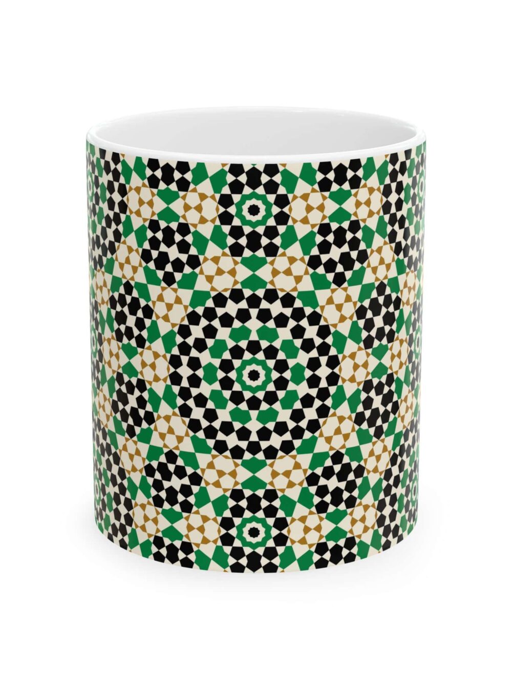 Persian Geometric Ceramic Mug