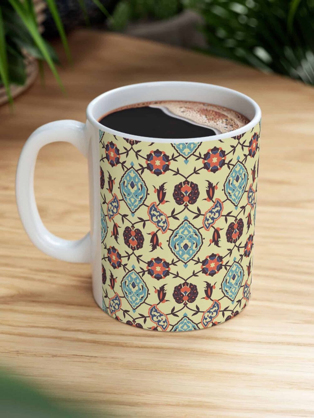 Yellow and Blue Mug
