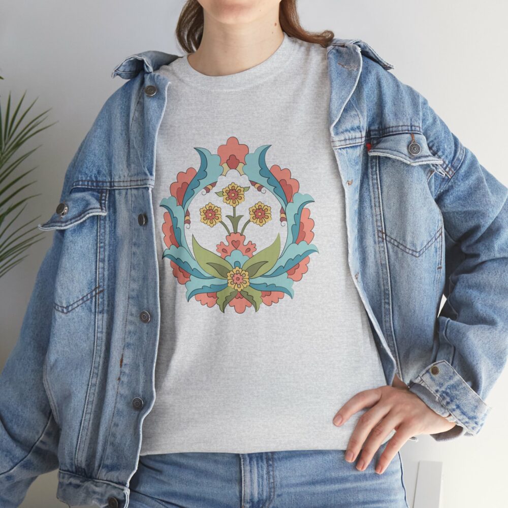 Shah Abbasi Flower Tee