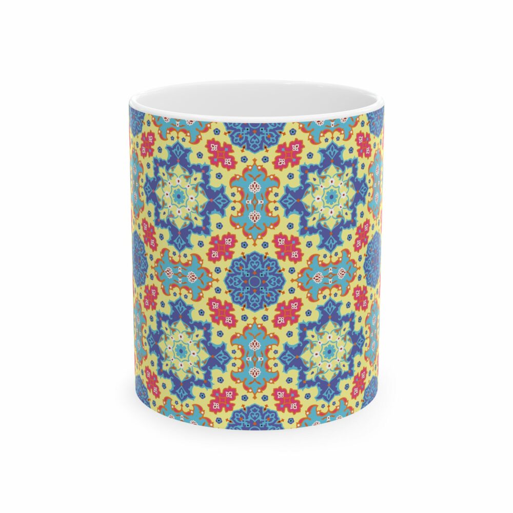 Colourful Tile Ceramic Mug