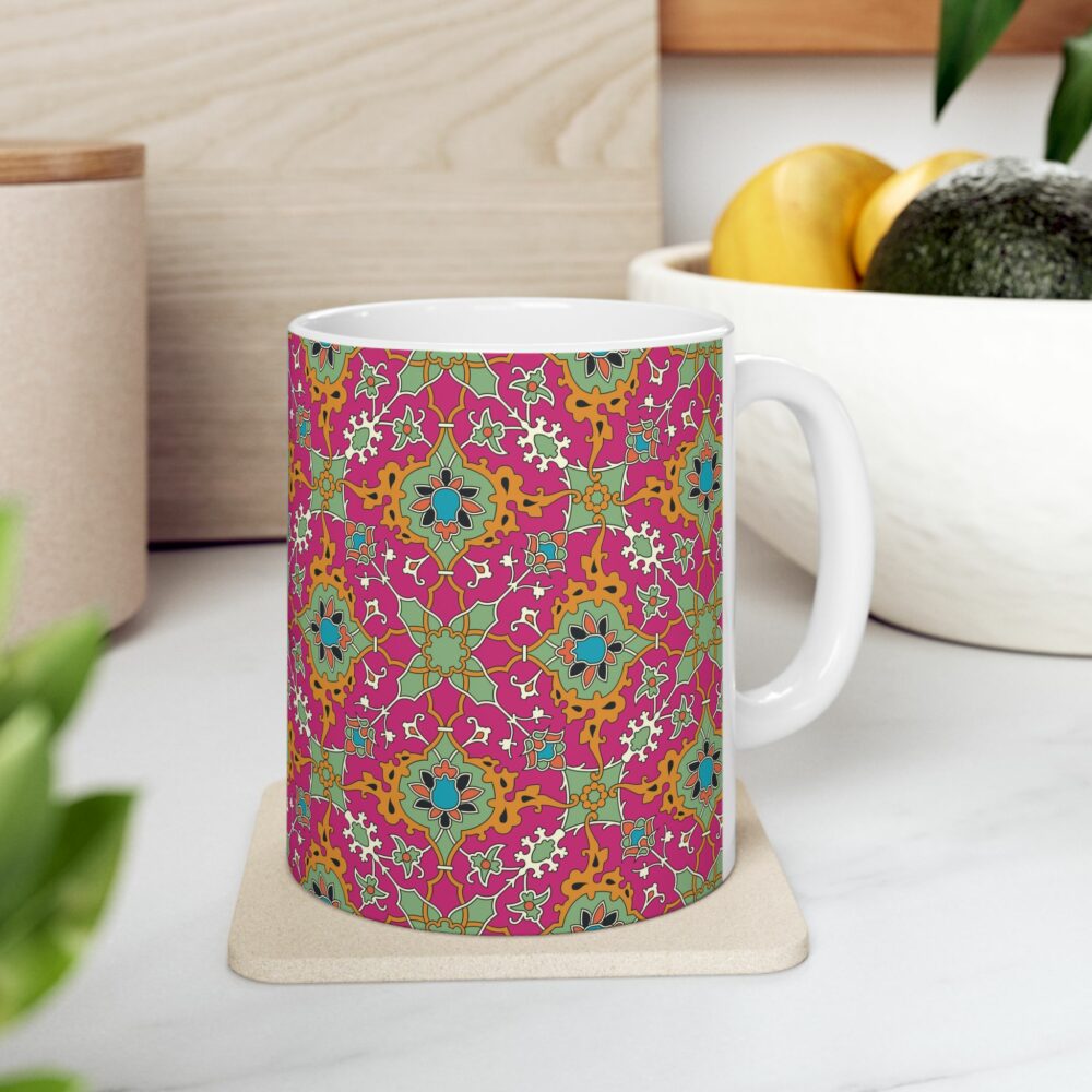 Persian Design Ceramic Mug