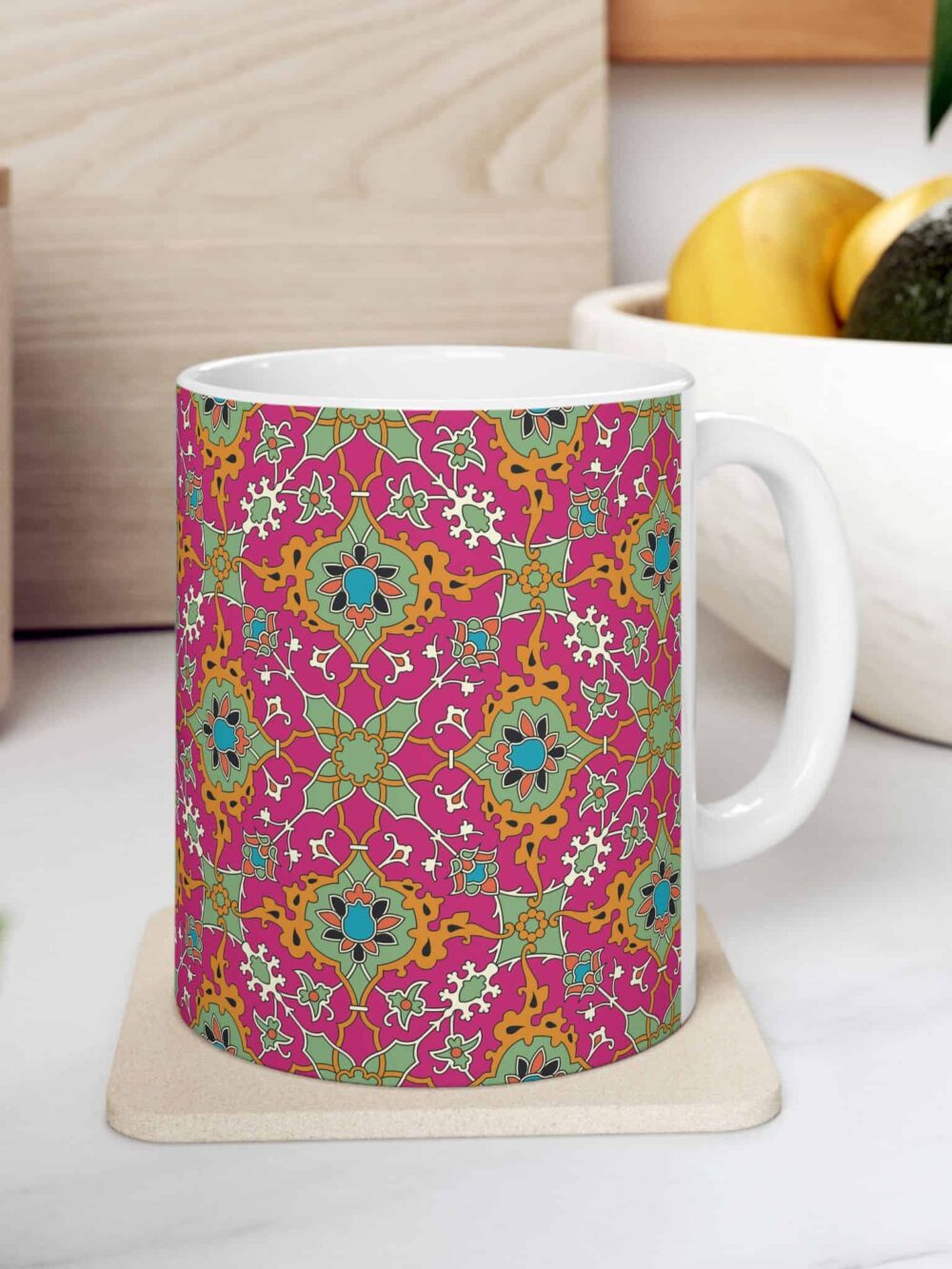 Persian Design Ceramic Mug