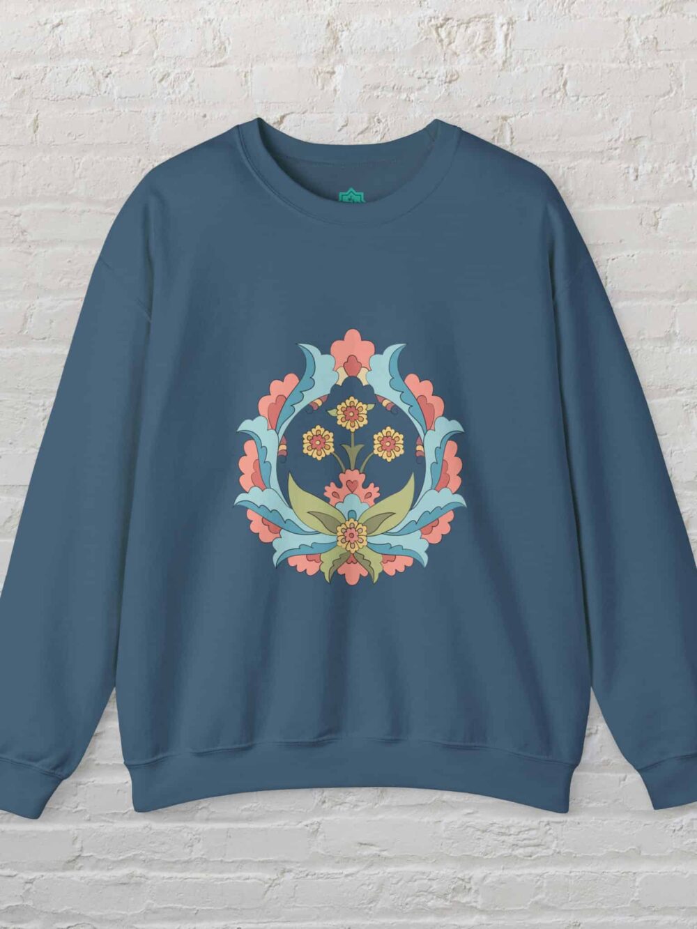 Shah Abbasi Flower Sweatshirt