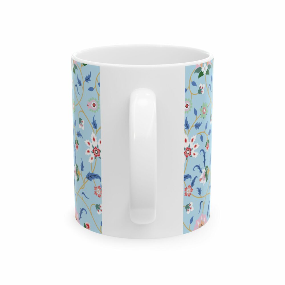 Blue Persian Garden Ceramic Mug