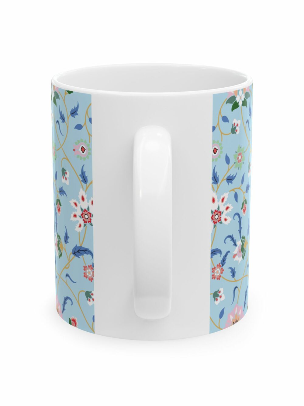Blue Persian Garden Ceramic Mug