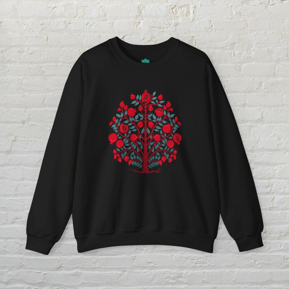 Pomegranate Tree Design Sweatshirt