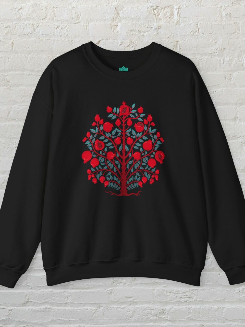 Pomegranate Tree Design Sweatshirt