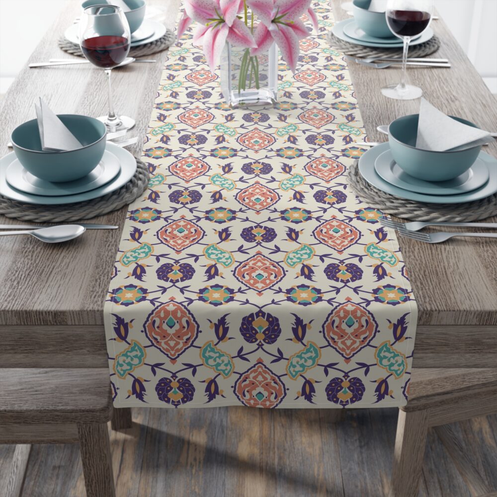 Navy Eslimi Persian Table Runner