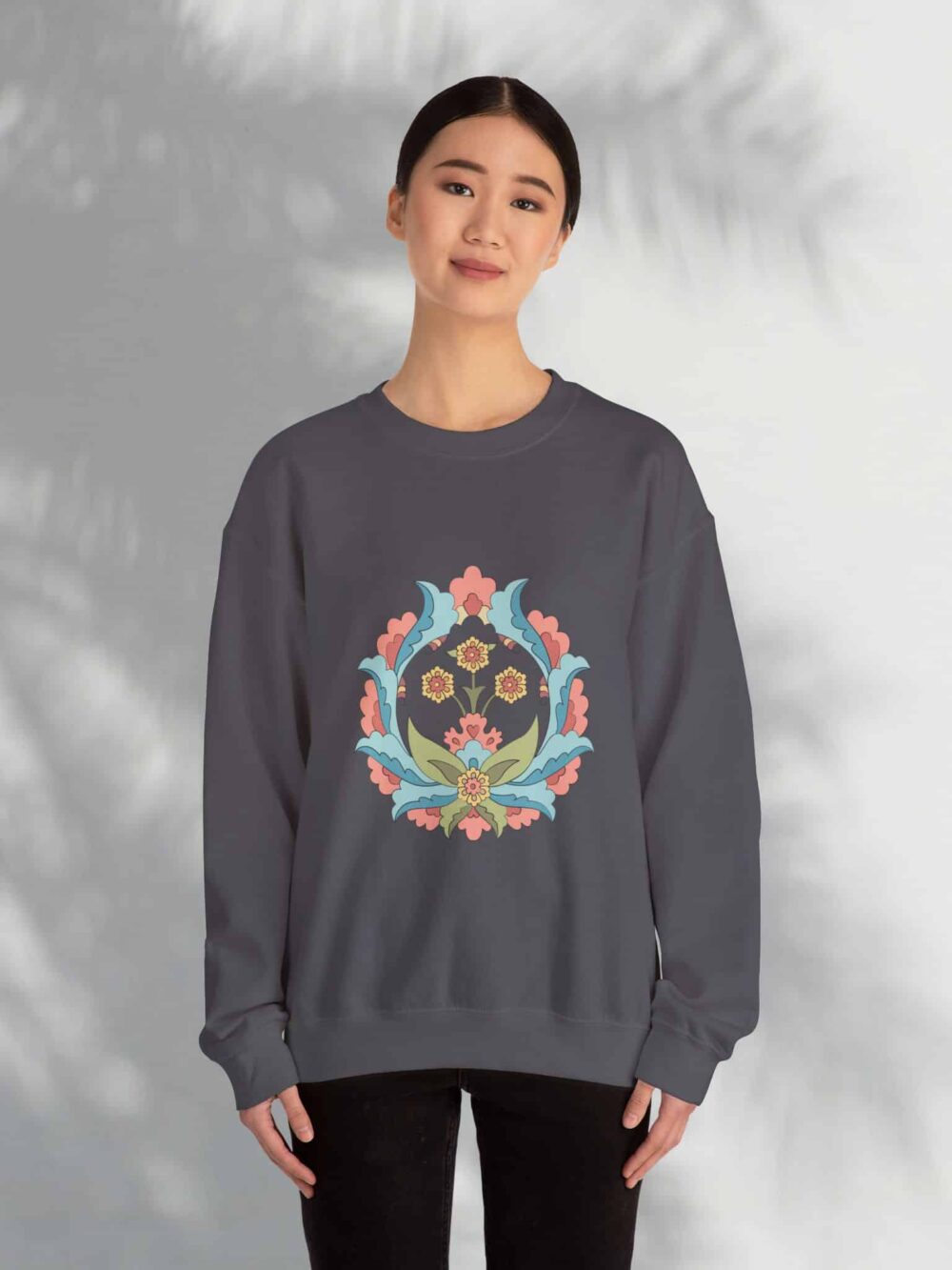 Shah Abbasi Flower Sweatshirt