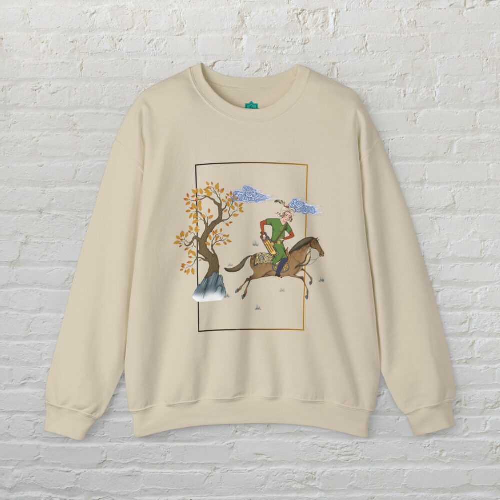 Persian Chapar Design Crewneck Sweatshirt