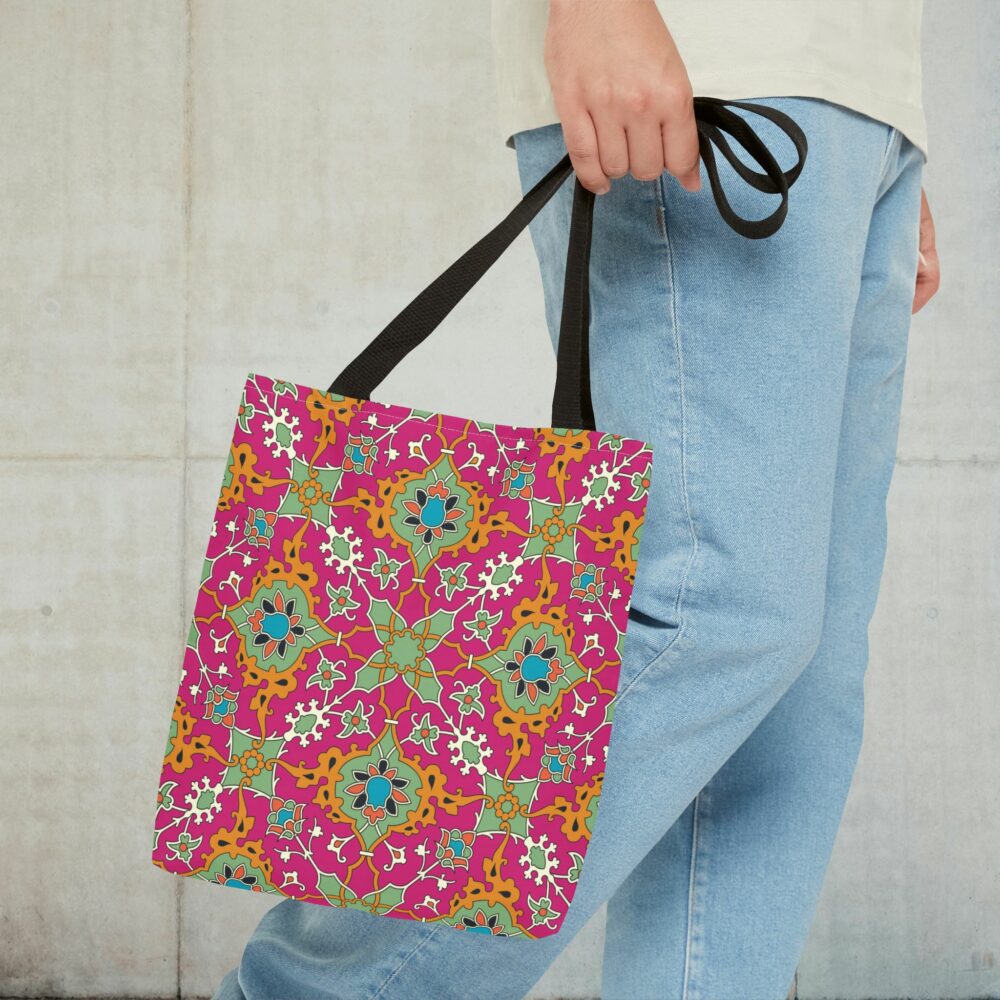 Pink Persian Tote Bag