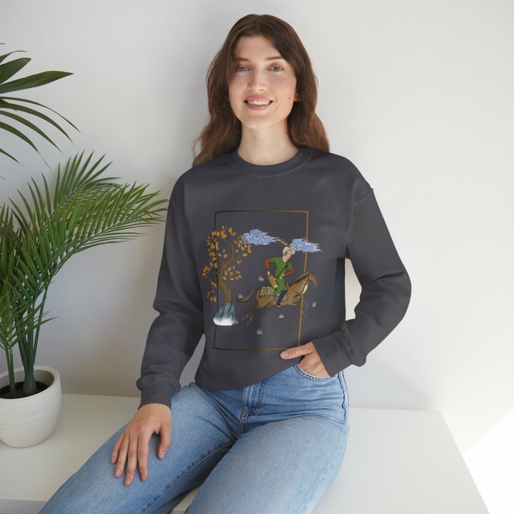 Persian Chapar Design Crewneck Sweatshirt