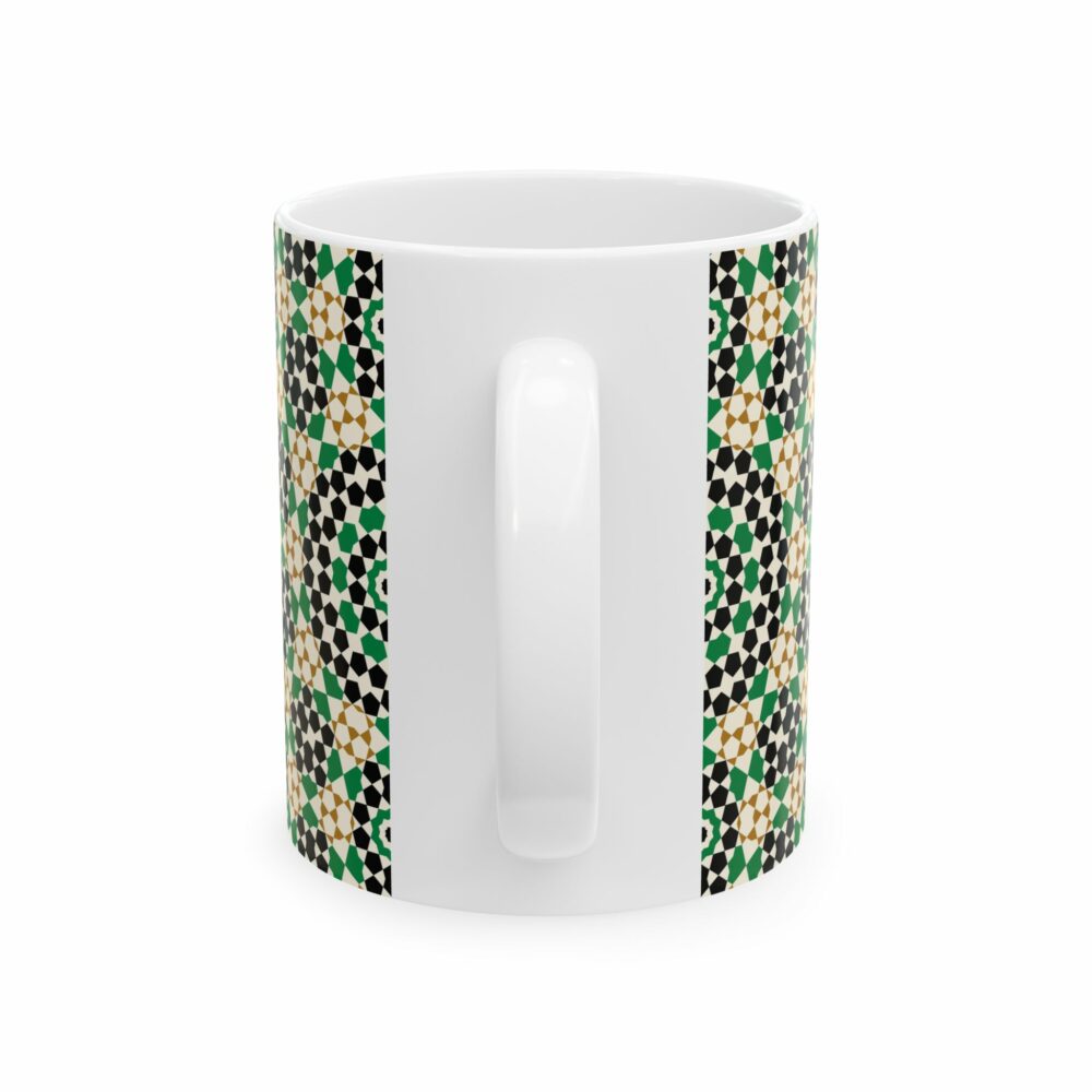 Persian Geometric Ceramic Mug