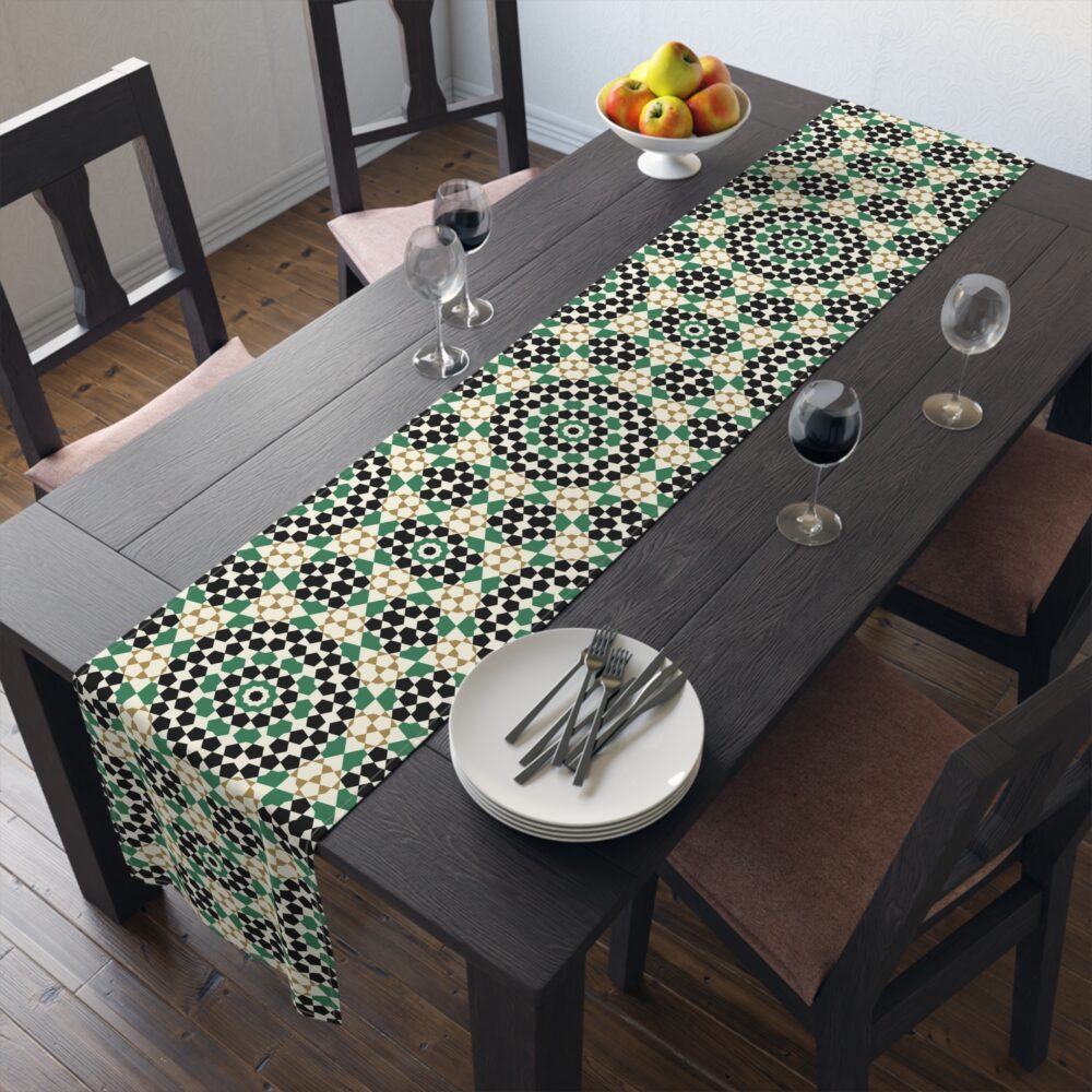 Geometric Persian Table Runner