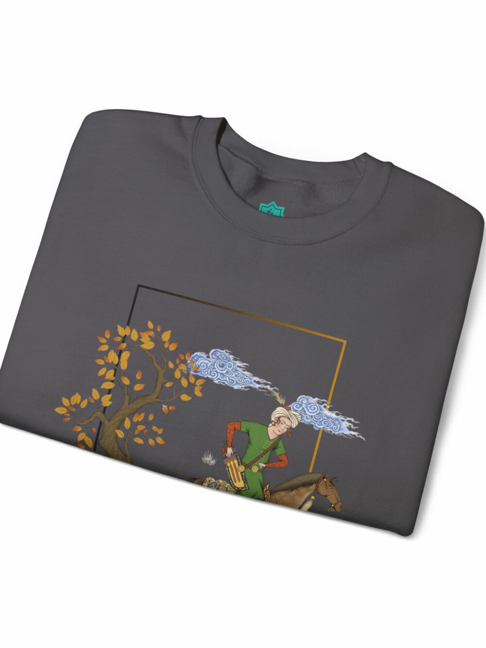 Persian Chapar Design Crewneck Sweatshirt