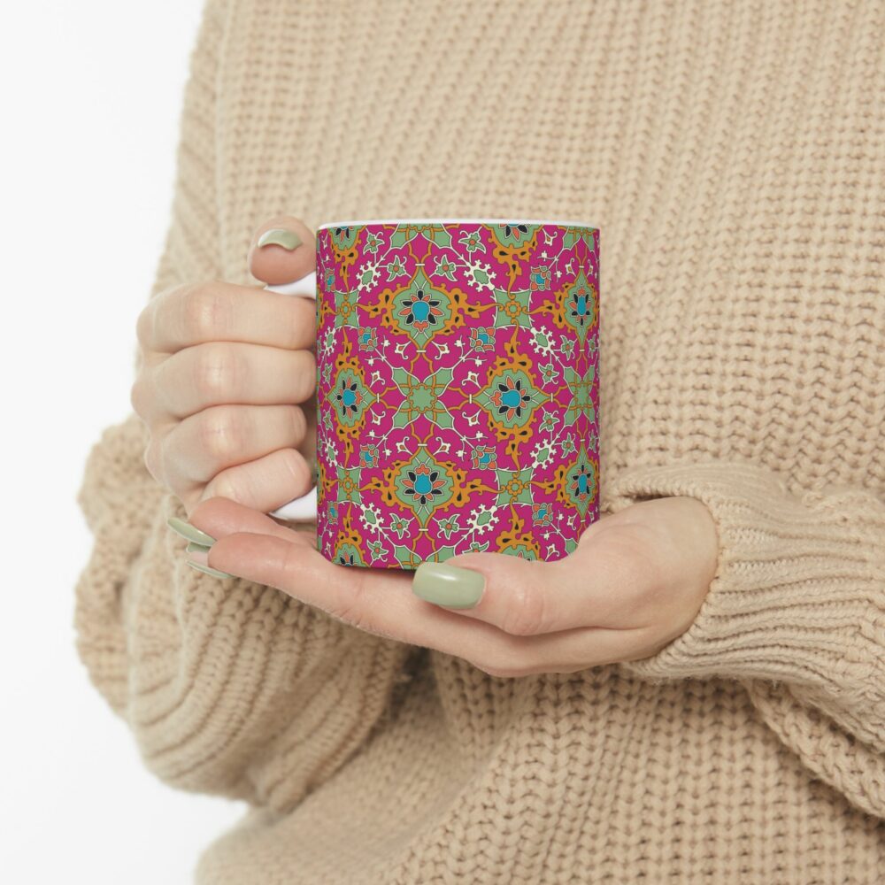 Persian Design Ceramic Mug