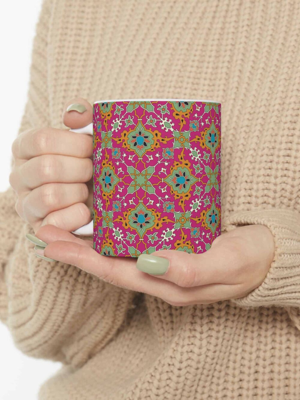 Persian Design Ceramic Mug