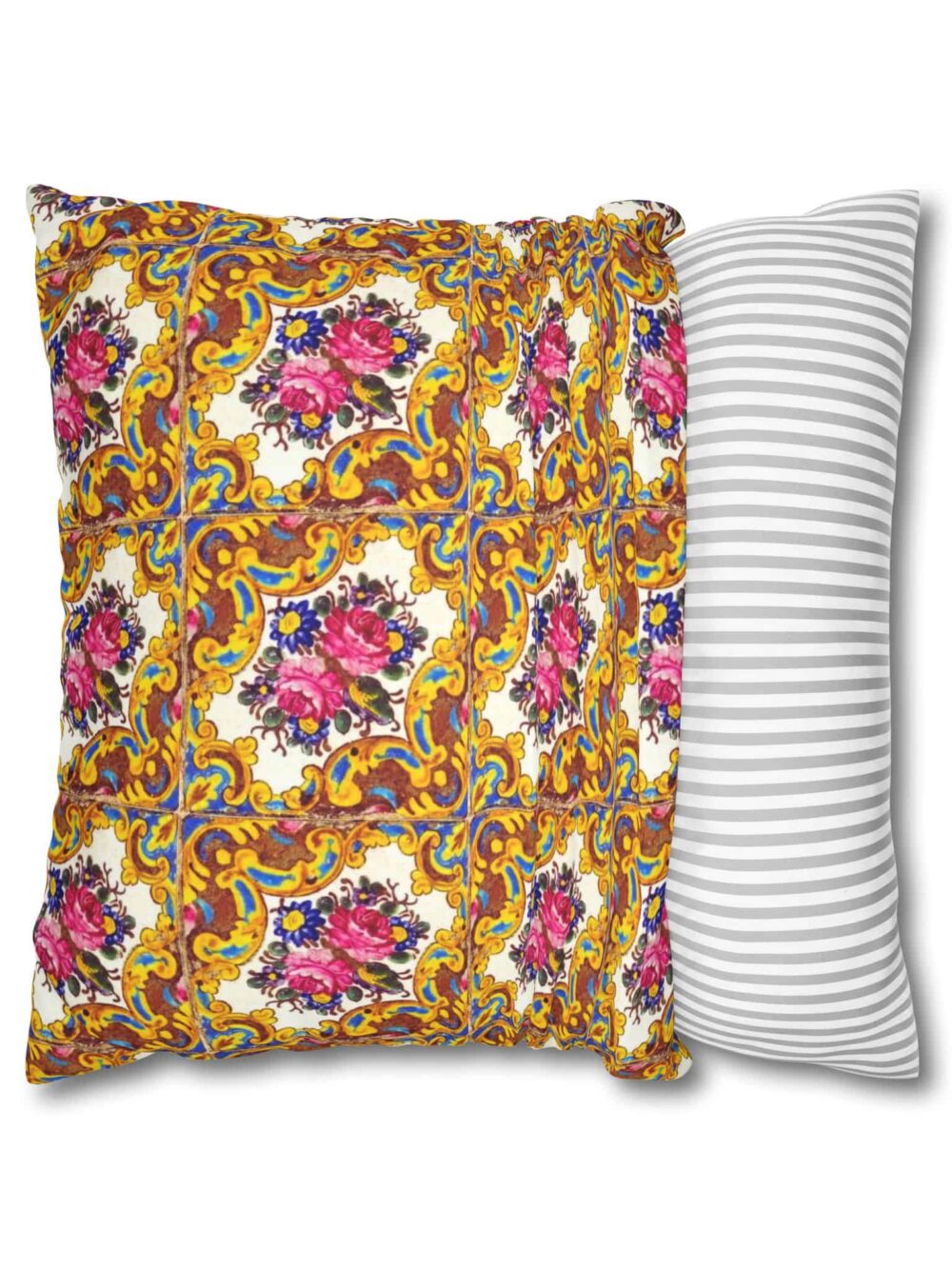 Pillowcase - Floral Tile Design