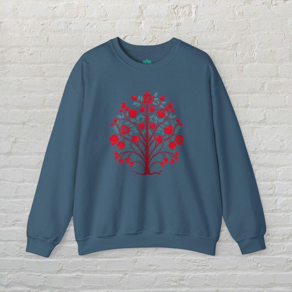 Pomegranate Tree Design Sweatshirt