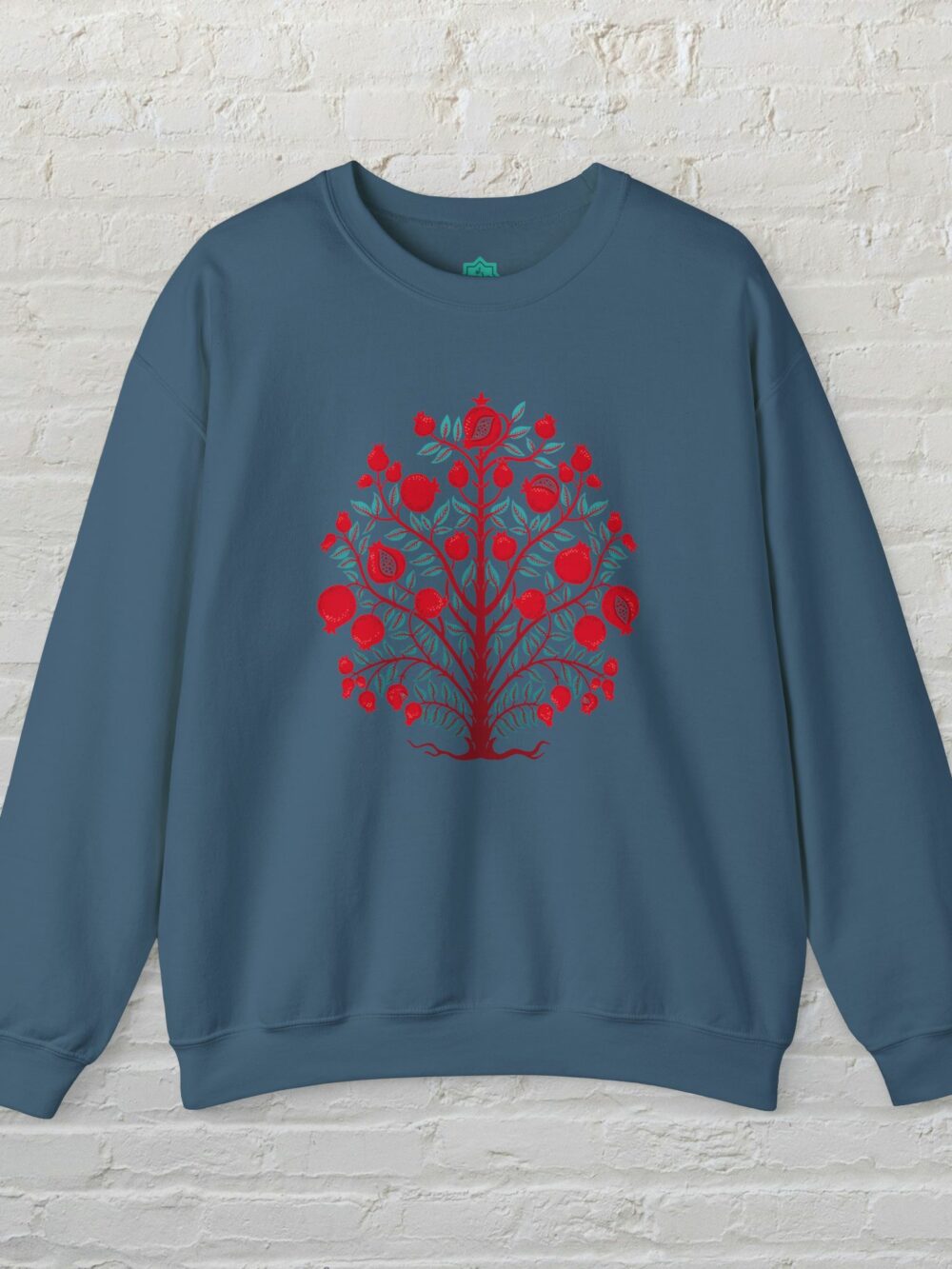 Pomegranate Tree Design Sweatshirt