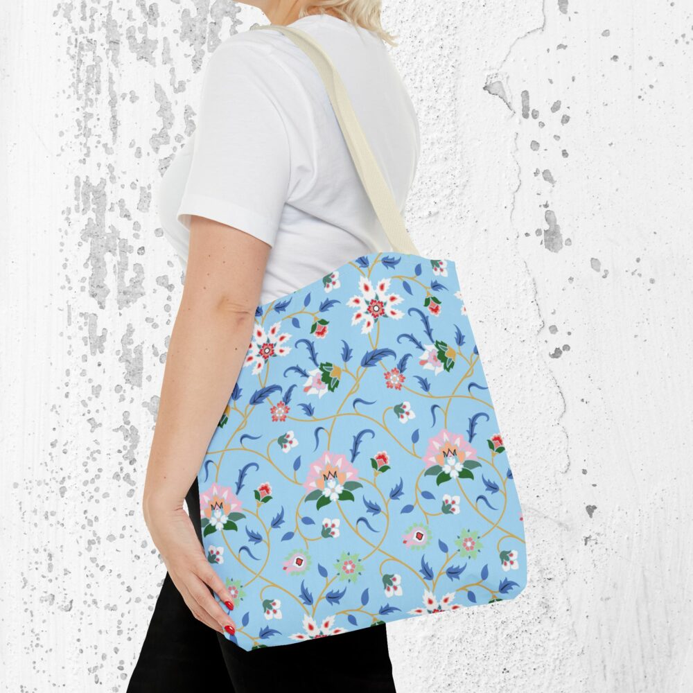 Tote Bag - Blue Persian Garden