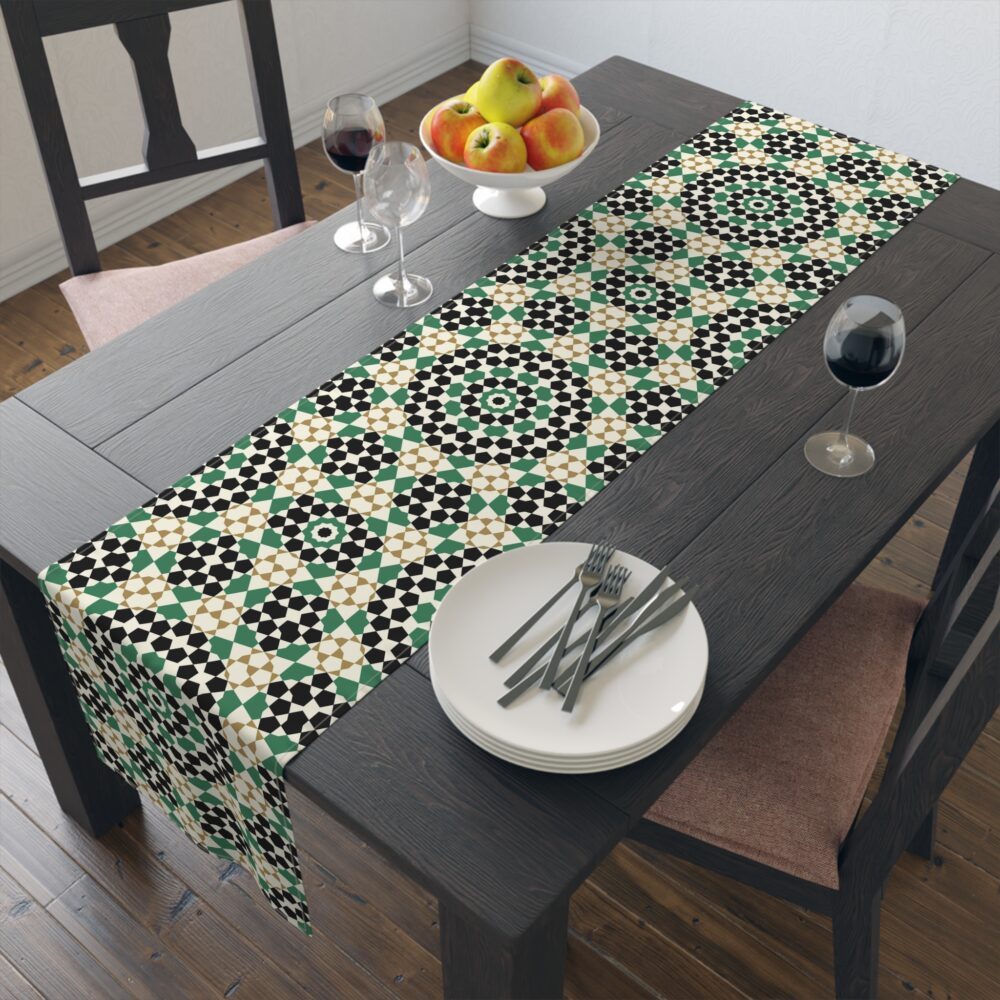 Geometric Persian Table Runner