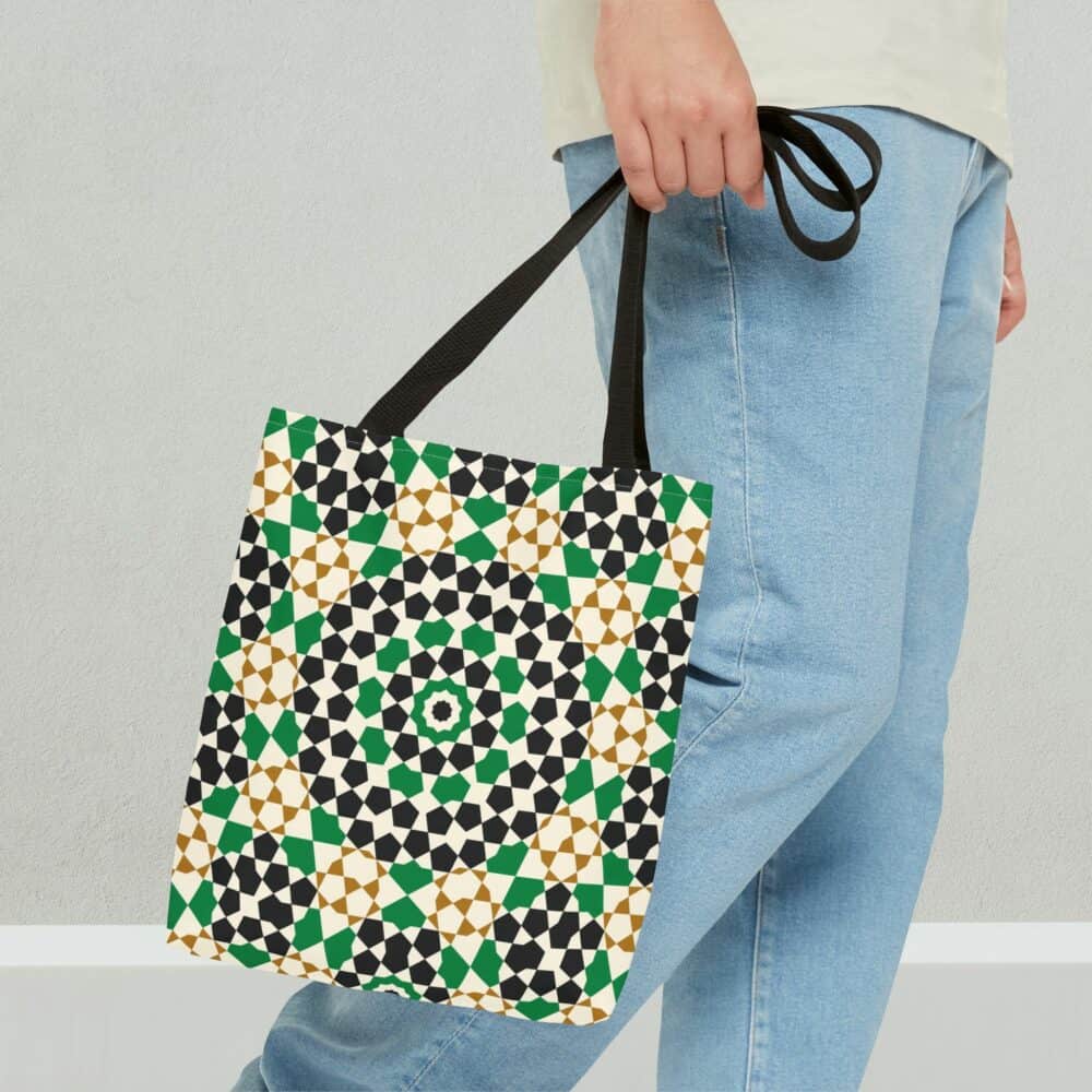 Geometric Persian Tote Bag