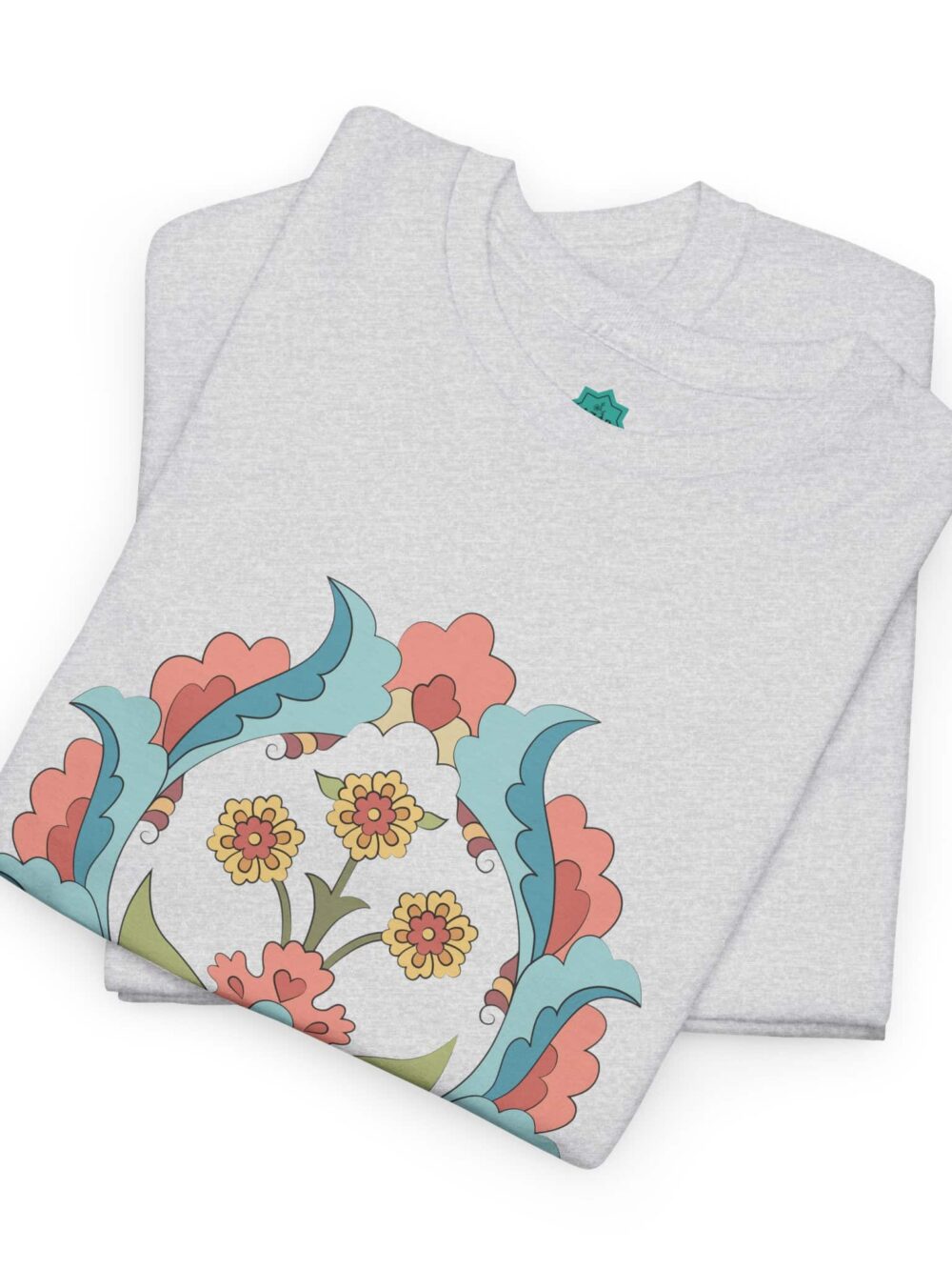Shah Abbasi Flower Tee