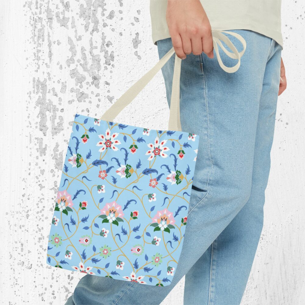 Tote Bag - Blue Persian Garden