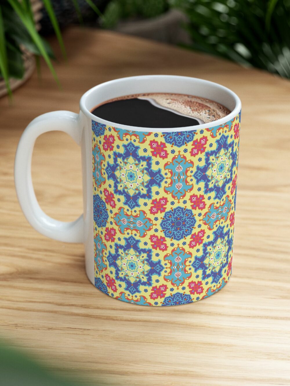 Colourful Tile Ceramic Mug