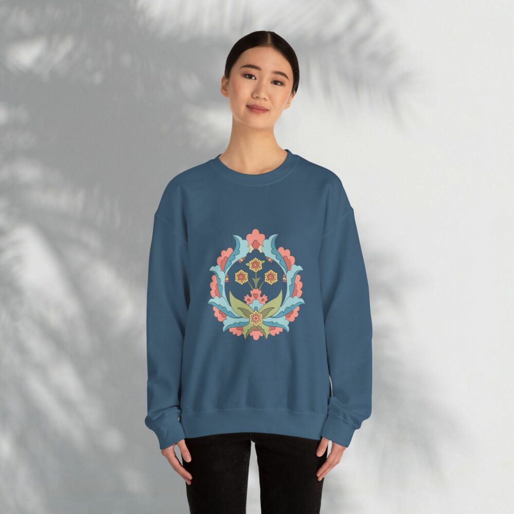 Shah Abbasi Flower Sweatshirt